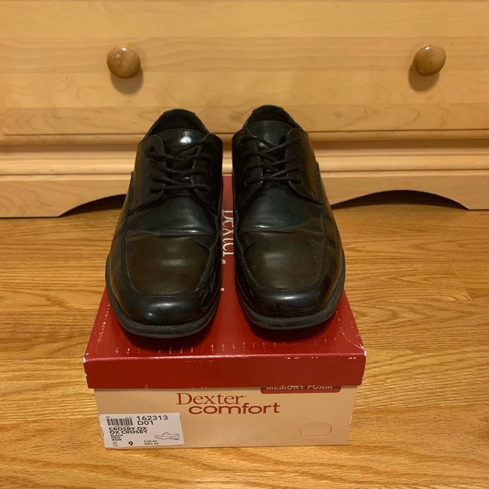Dexter Comfort Memory Foam Crosby Ox Men’s Dress Shoe… - Gem